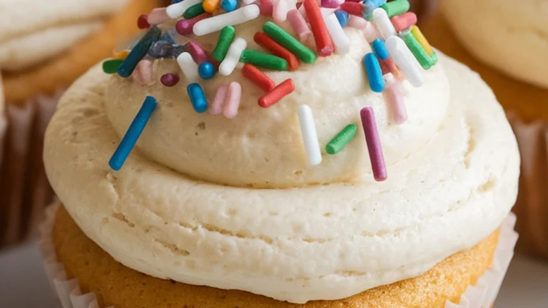 Vanilla Cupcakes - Featured