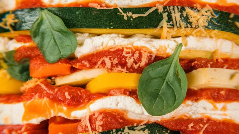 Vegetable Lasagna - Featured