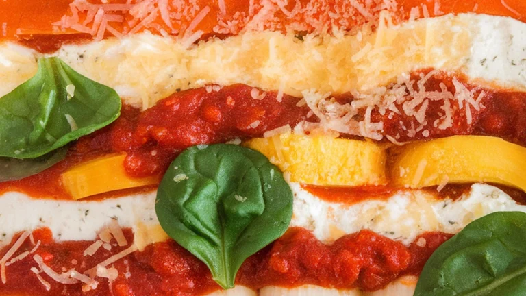 Vegetable Lasagna - Featured