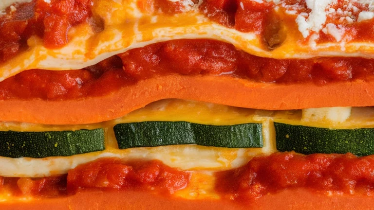 Vegetable Lasagna - Featured