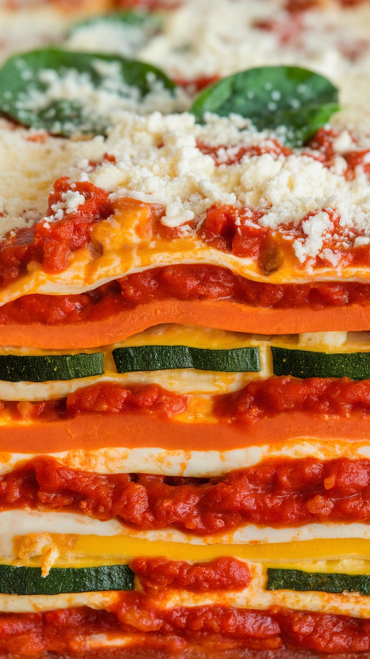 Hearty Vegetable Lasagna
