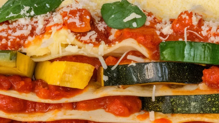 Vegetable Lasagna - Featured