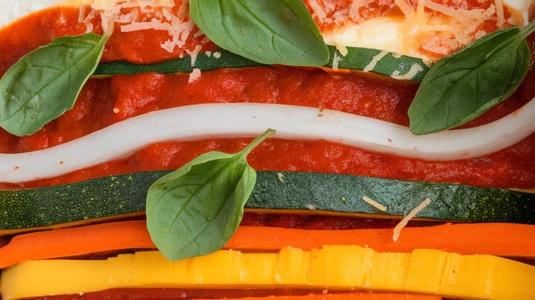 Vegetable Lasagna - Featured