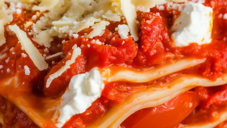 Veggie Lasagna - Featured