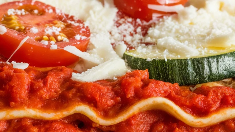 Veggie Lasagna - Featured