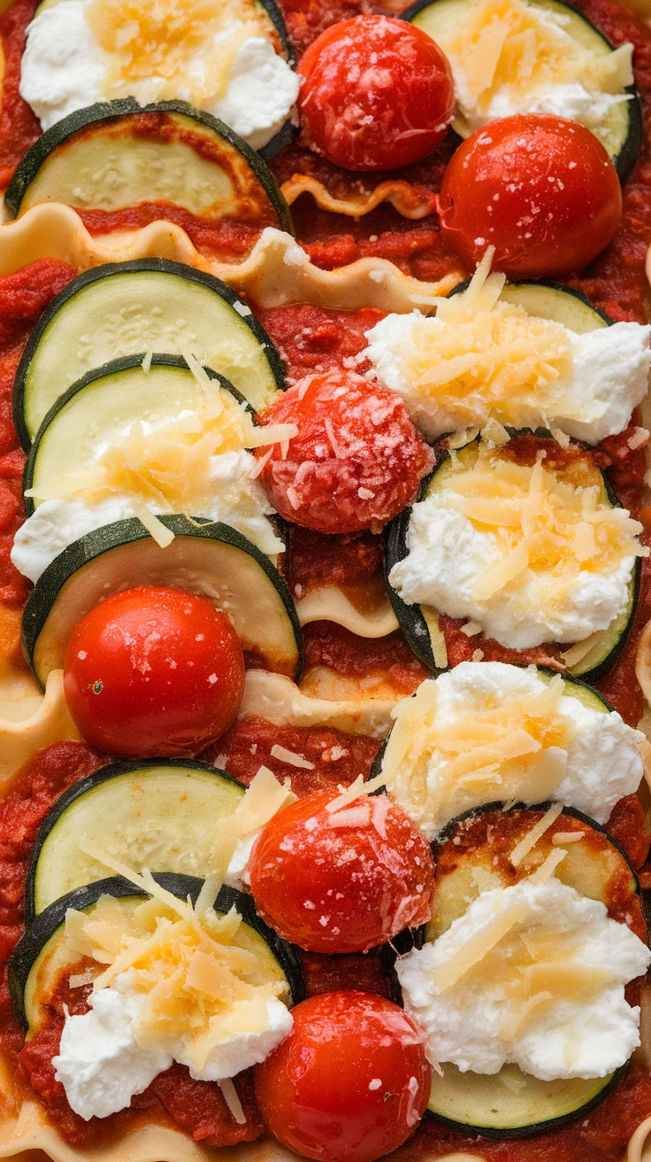 Creamy Vegetable Lasagna with Bechamel