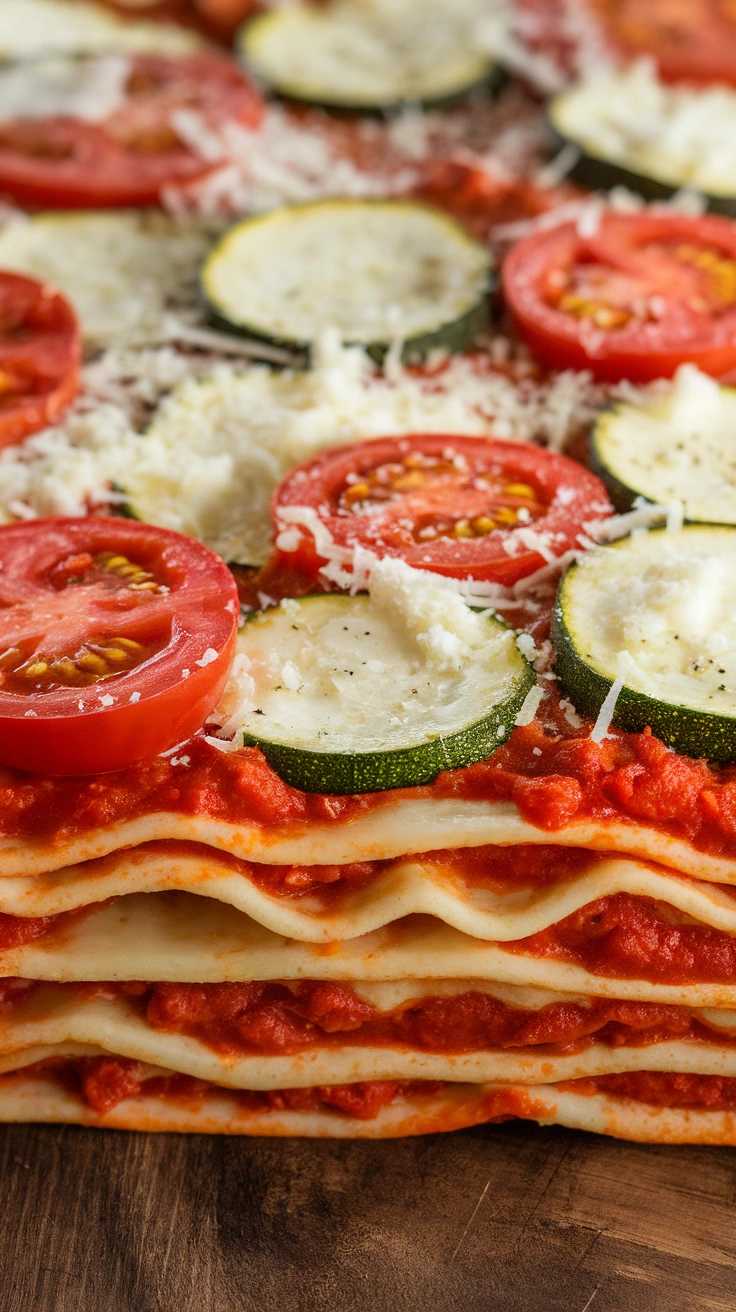 Hearty Garden Veggie Lasagna