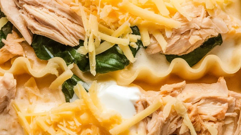 White Chicken Lasagna - Featured