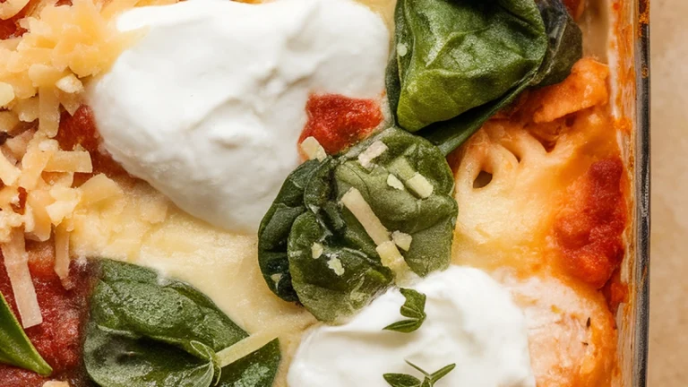 White Chicken Lasagna - Featured