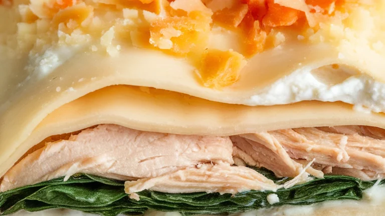 White Chicken Lasagna - Featured