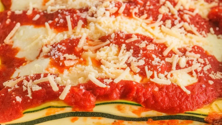 Zucchini Lasagna - Featured