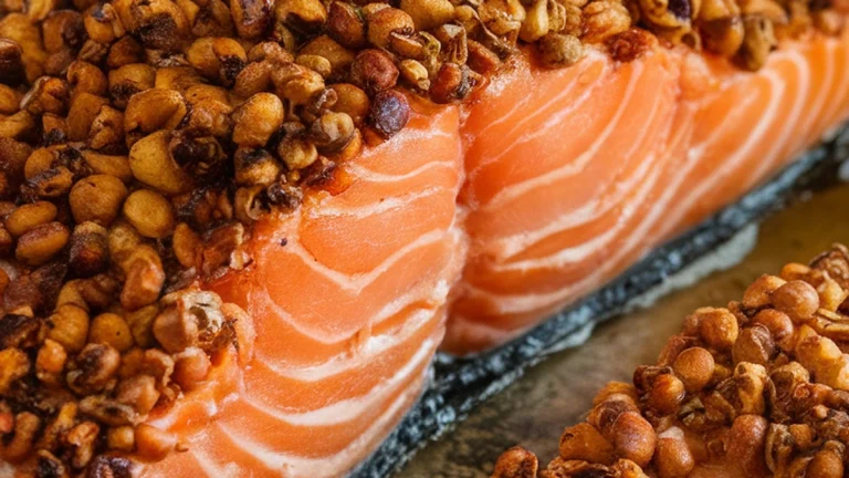 Acorn Crusted Salmon - Featured