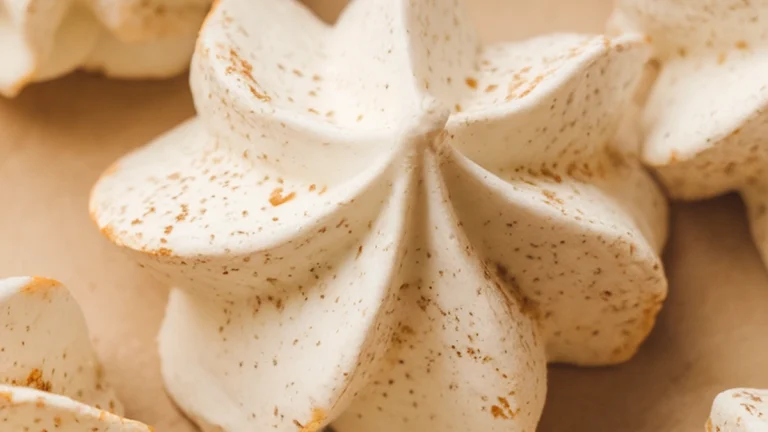 Almond Egg White Meringue - Featured