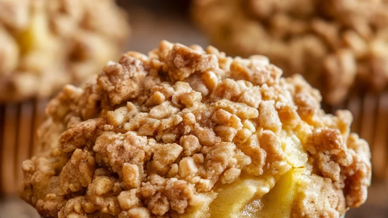 Apple Cinnamon Streusel Muffins - Featured