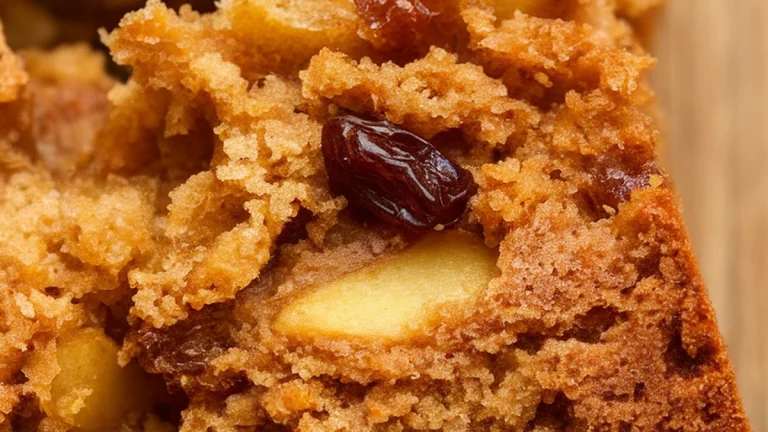 Apple Raisin Spice Cake - Featured