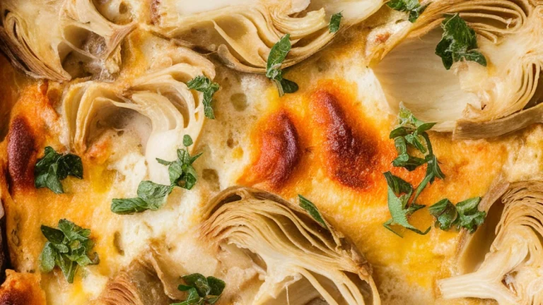 Artichoke Dip with Parmesan and Mayonnaise - Featured