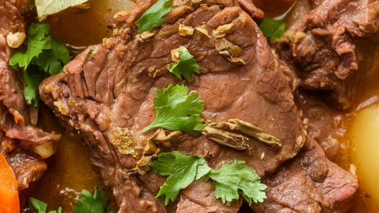 Beef Stew with Berbere and Turmeric - Featured