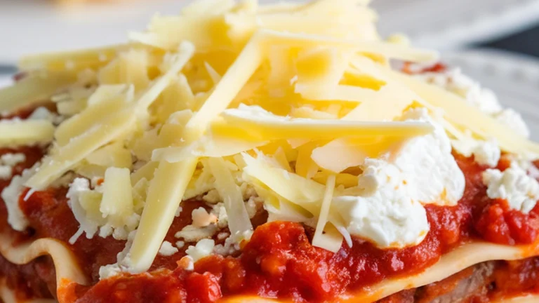 BEST EVER Instant Pot Lasagna Recipe - Featured