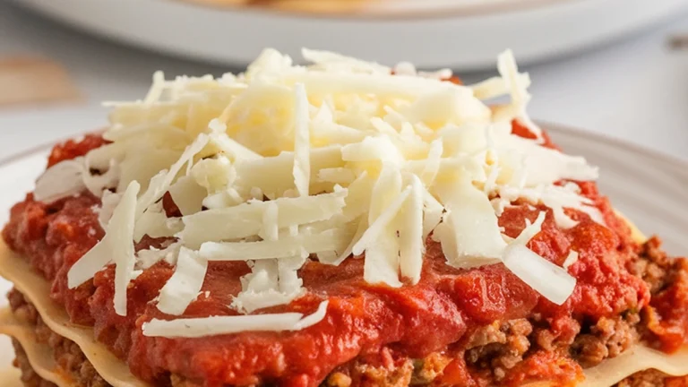 BEST EVER Instant Pot Lasagna Recipe - Featured