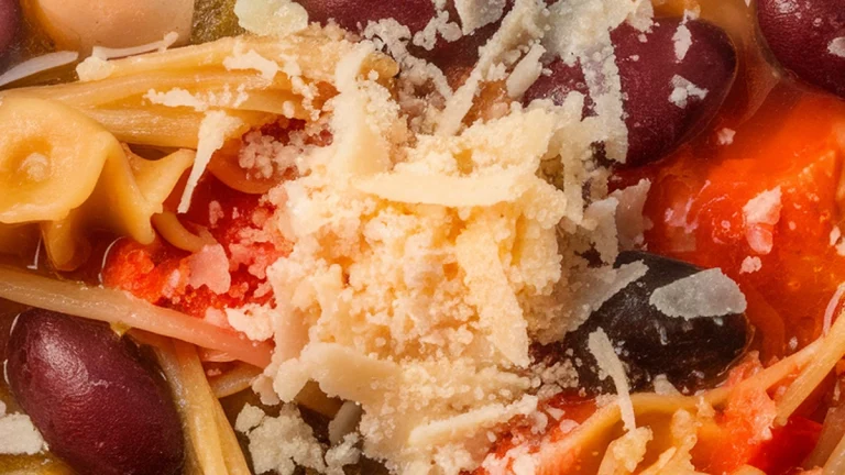 Black and Kidney Bean Soup with Tomatoes - Featured