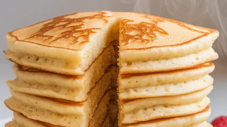 Buttermilk Almond Pancakes - Featured