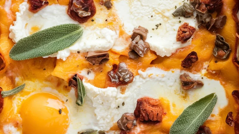 Butternut Squash Lasagna with Sage - Featured