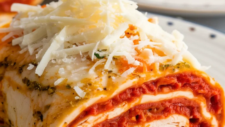 Chicken Lasagna Roll Ups - Featured