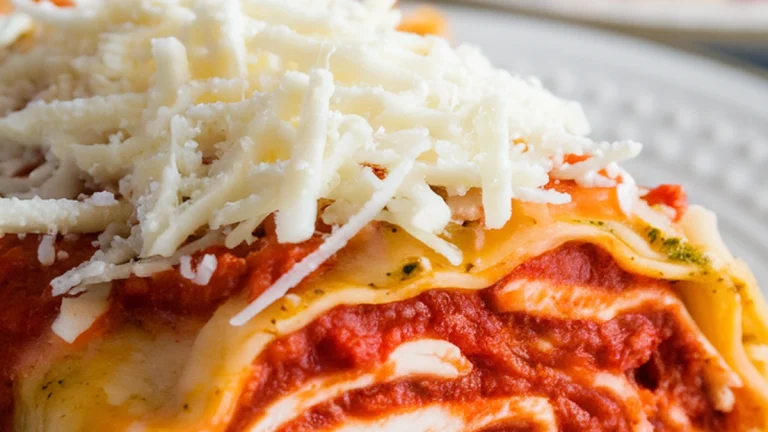 Chicken Lasagna Roll Ups - Featured