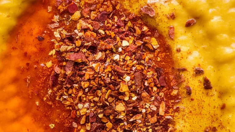 Corn Flour with Palm Oil and Chile Pepper - Featured