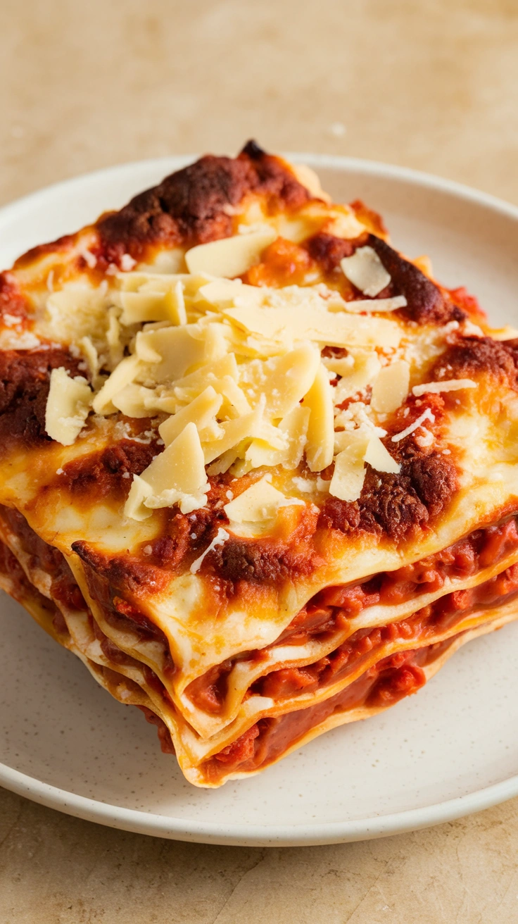 Slow Cooker Lasagna