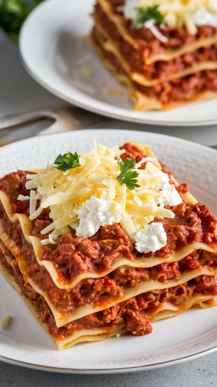 Lazy Day Crockpot Lasagna