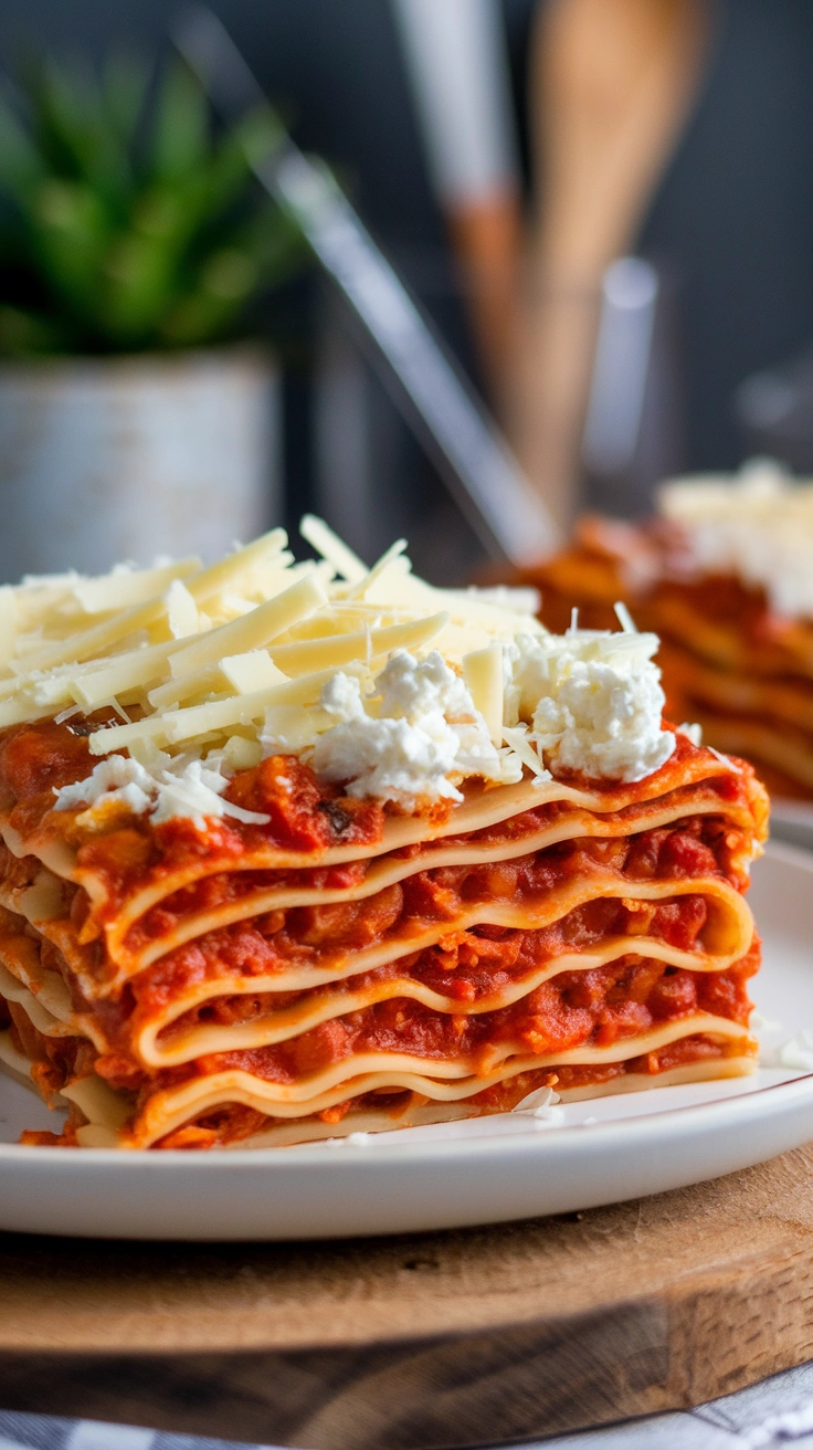 Classic Vegetarian Lasagna