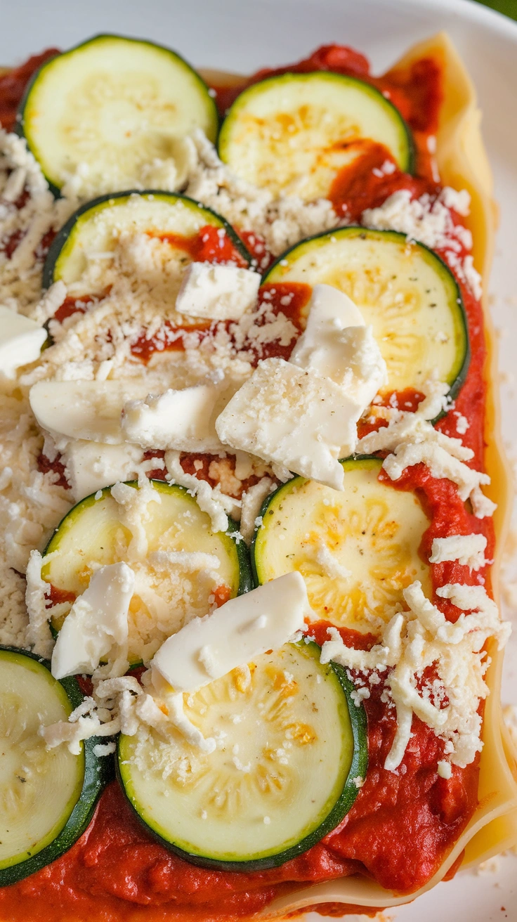 Low Carb Zucchini Lasagna