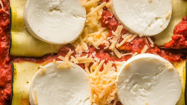 Easy Zucchini Lasagna - Featured