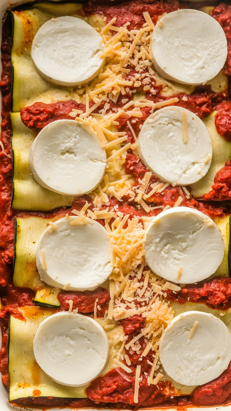 Low Carb Zucchini Lasagna