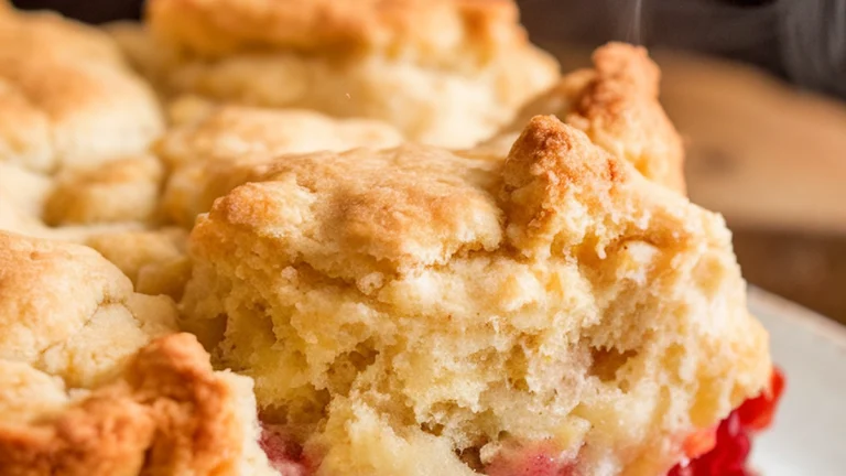 Fresh Fruit Cobbler - Featured