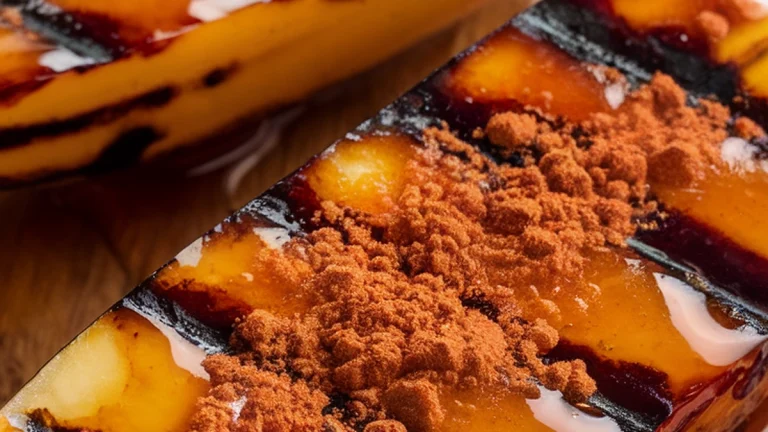 Grilled Bananas with Honey and Cinnamon - Featured