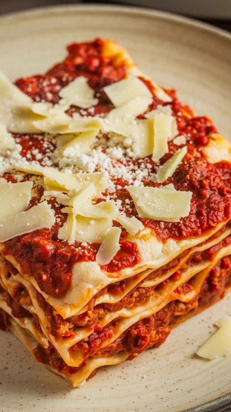 Homemade Hamburger Helper Style Lasagna