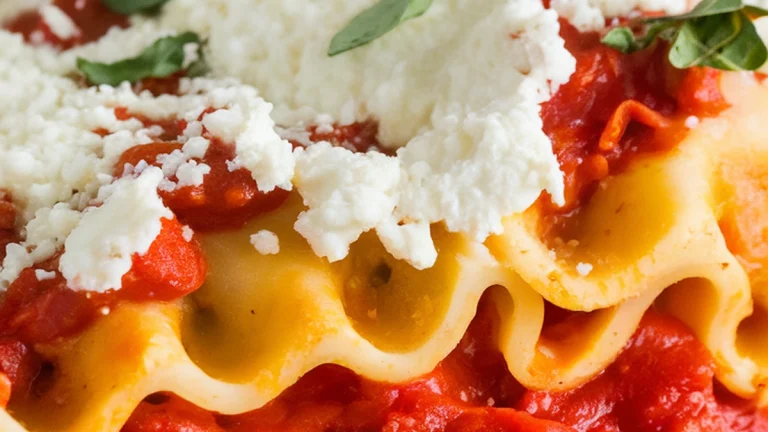 Homemade Lasagna Hamburger Helper - Featured