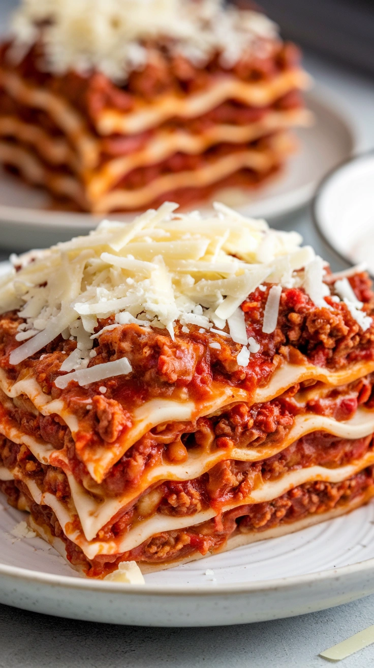 Pressure Cooker Instant Pot Lasagna