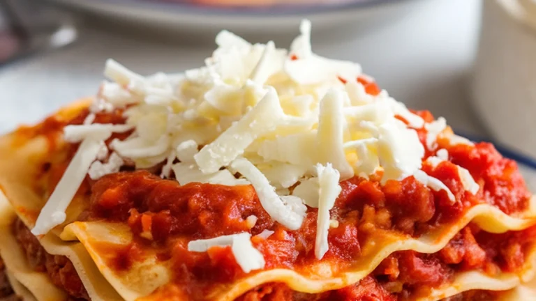 Instant Pot Lasagna - Featured