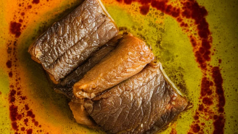 Jute Leaf Soup with Smoke-Dried Catfish - Featured