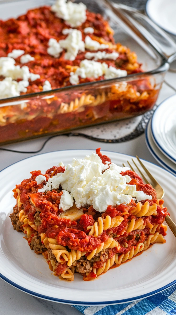 Stove Top Lasagna Casserole