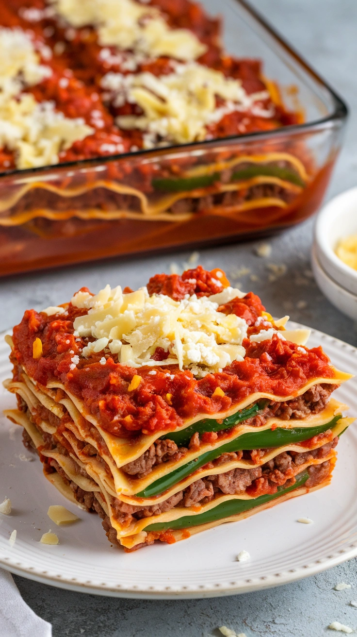 Hearty Ground Beef Lasagna