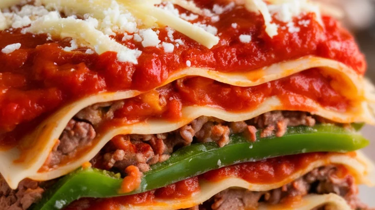 Meat Lasagna Recipe - Featured