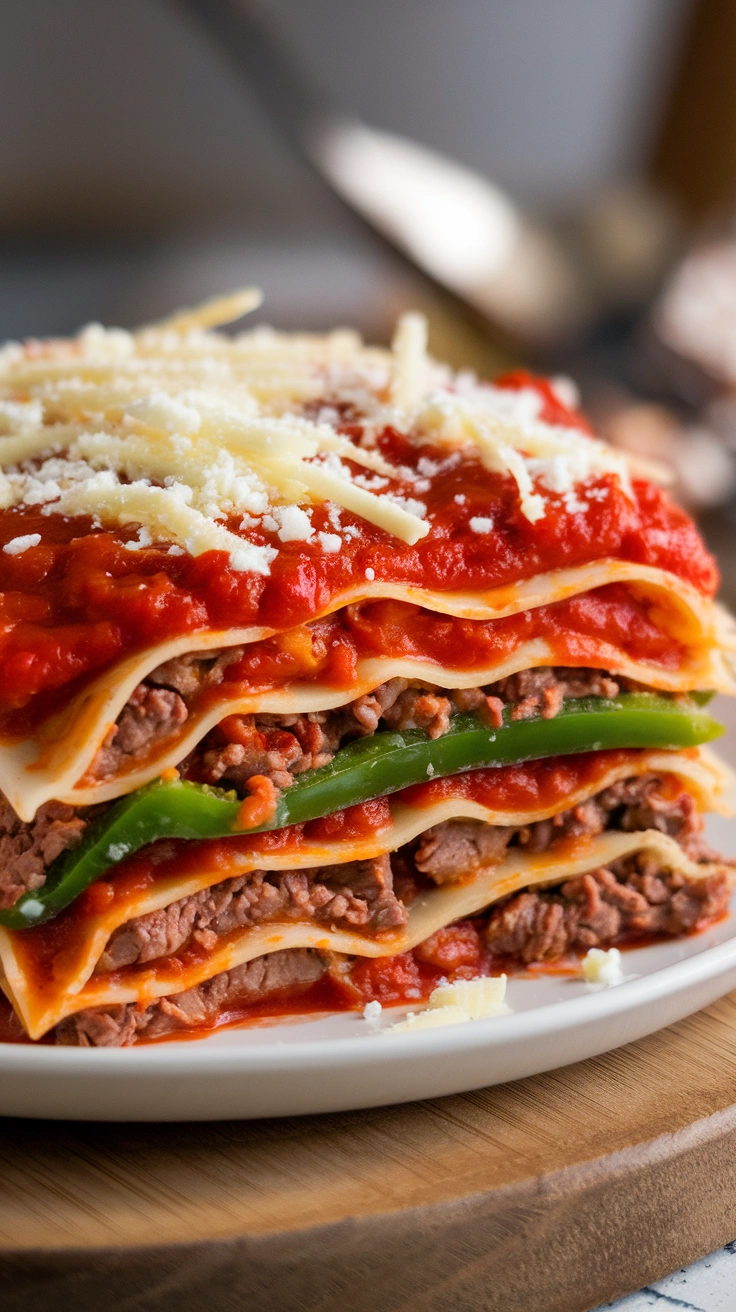 Ground Beef Lasagna