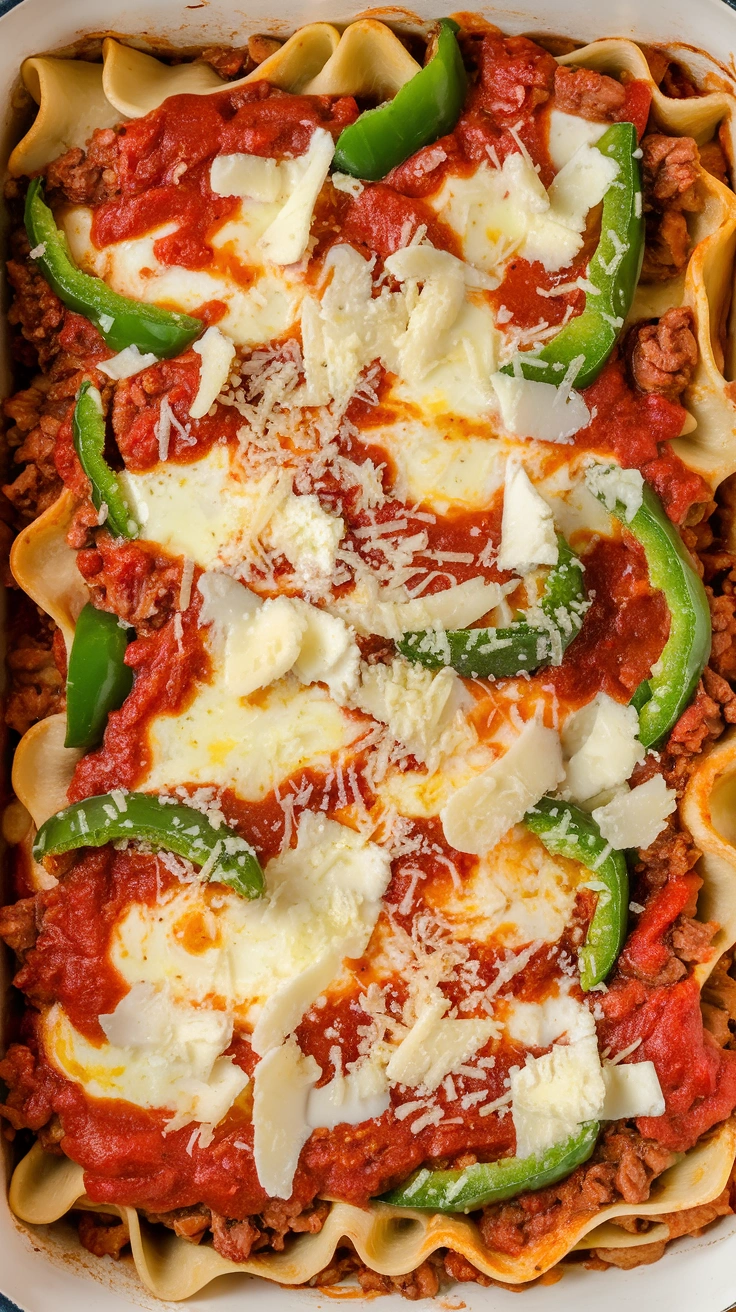 Classic Ground Beef Lasagna
