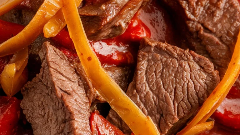 Pepper Sauce with Palm Oil and Onion - Featured