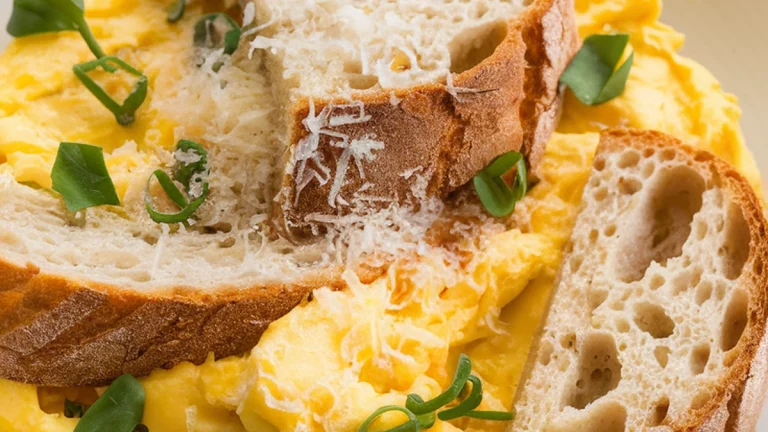 Ricotta Scrambled Eggs - Featured