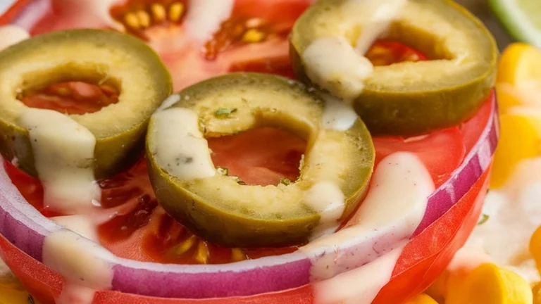 Sesame Bagel Toast with Cheese Olives and Corn - Featured